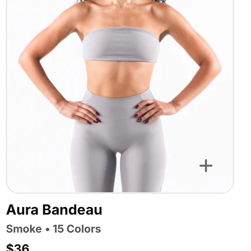 Aura Bandeau in Smoke